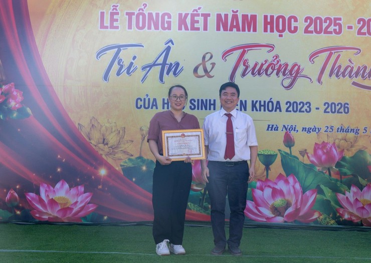 Thầy và trò Trường THPT Trần Đăng Ninh hoàn thành xuất sắc nhiệm vụ năm học 2025–2026- Ảnh 3.
