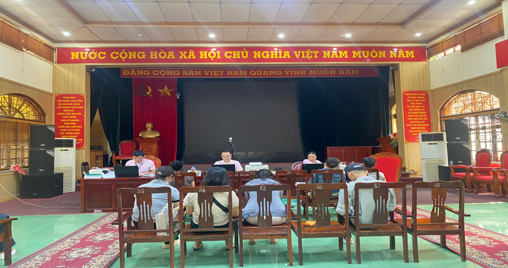 Ngân hàng Chính sách xã hội Hoài Đức tăng cường hiệu quả hiệu lực hoạt động của “Tổ giao dịch lưu động” tại Điểm giao dịch- Ảnh 1.