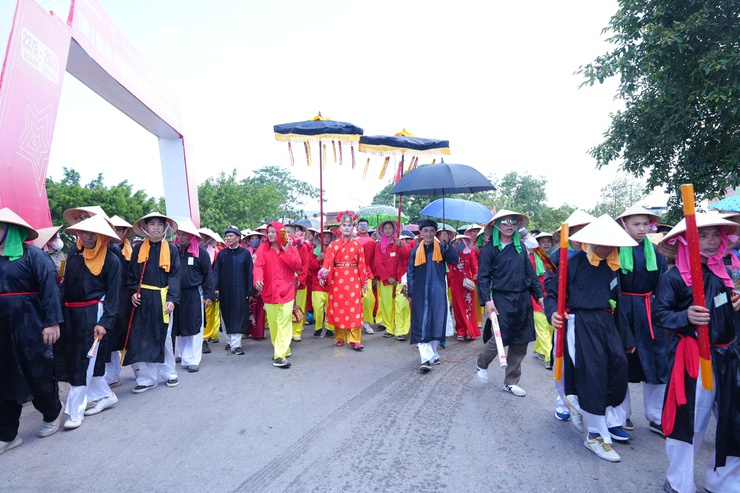 Độc đáo nghi thức Hội trận Hội Gióng Đền Phù Đổng- Ảnh 11.