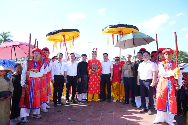 Độc đáo nghi thức Hội trận Hội Gióng Đền Phù Đổng- Ảnh 18.
