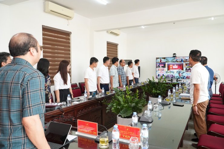 Chuyên Mỹ tham dự hội nghị trực tuyến toàn quốc bồi dưỡng nâng cao năng lực xử lý tính huống thực tiễn đối với độ ngũ cán bộ cơ sở- Ảnh 2.