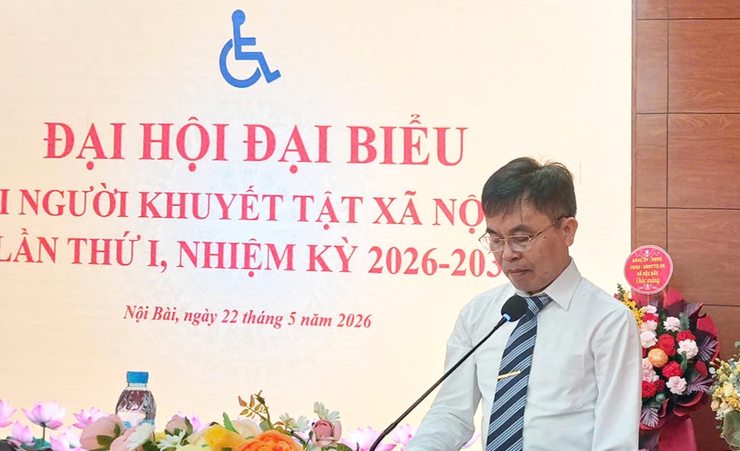 Đại hội đại biểu Hội Người khuyết tật xã Nội Bài lần thứ nhất, nhiệm kỳ 2026 - 2031- Ảnh 4.