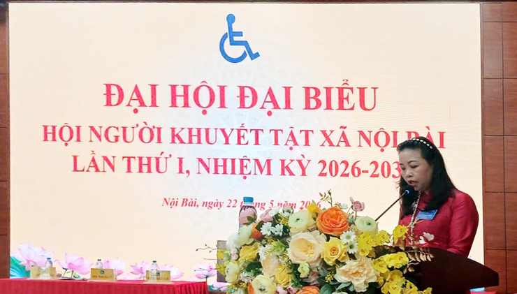 Đại hội đại biểu Hội Người khuyết tật xã Nội Bài lần thứ nhất, nhiệm kỳ 2026 - 2031- Ảnh 14.