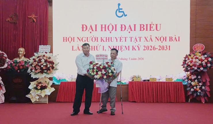 Đại hội đại biểu Hội Người khuyết tật xã Nội Bài lần thứ nhất, nhiệm kỳ 2026 - 2031- Ảnh 12.