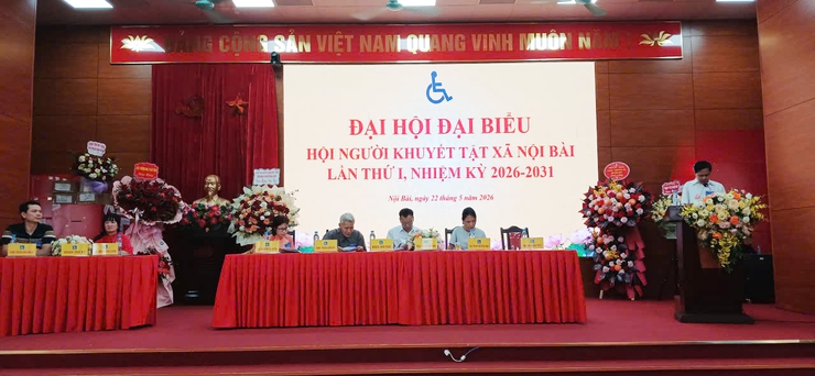 Đại hội đại biểu Hội Người khuyết tật xã Nội Bài lần thứ nhất, nhiệm kỳ 2026 - 2031- Ảnh 3.
