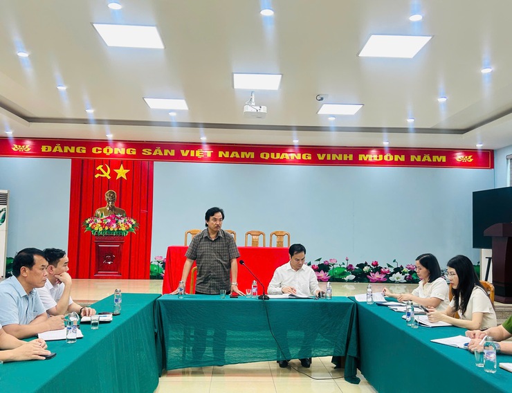 Đoàn công tác UBND xã Phúc Lộc kiểm tra công tác chuẩn bị các điểm thi vào lớp 10 THPT trên địa bàn xã- Ảnh 7.