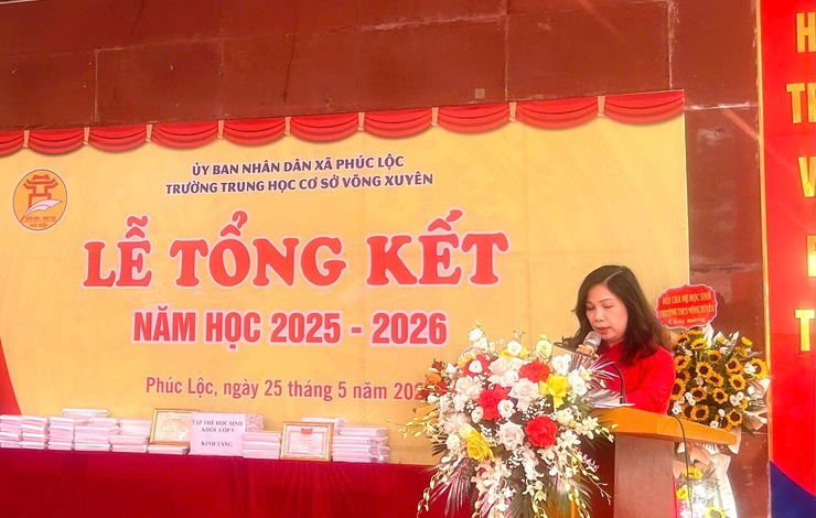 Ngày hội tổng kết – Ngập tràn niềm vui tại Trường THCS Võng Xuyên- Ảnh 5.