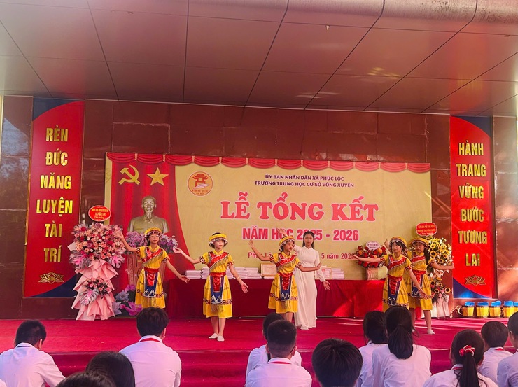 Ngày hội tổng kết – Ngập tràn niềm vui tại Trường THCS Võng Xuyên- Ảnh 1.