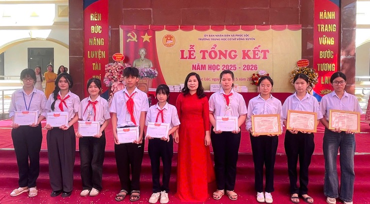 Ngày hội tổng kết – Ngập tràn niềm vui tại Trường THCS Võng Xuyên- Ảnh 6.