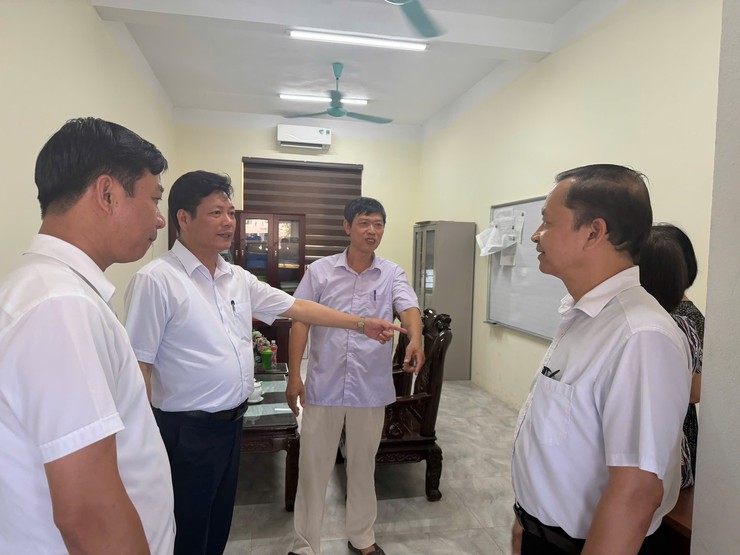 Phúc Thọ kiểm tra công tác chuẩn bị điểm thi tuyển sinh lớp 10 THPT năm học 2026–2027- Ảnh 2.