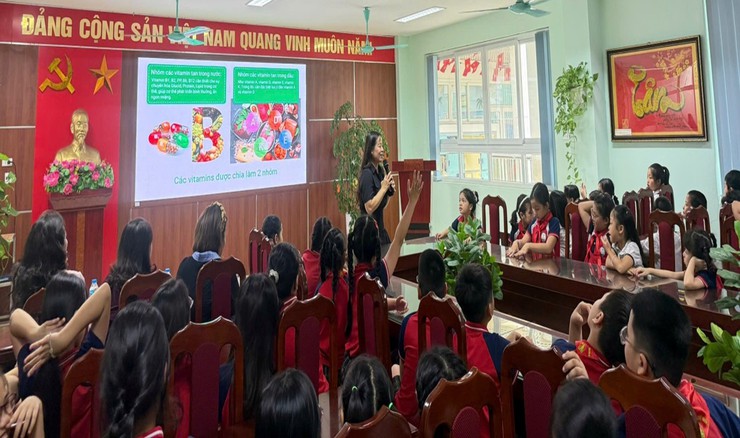 Phường Thanh Xuân tổ chức truyền thông dinh dưỡng 
và phát triển thể lực, tầm vóc cho học sinh Tiểu học năm 2026- Ảnh 3.