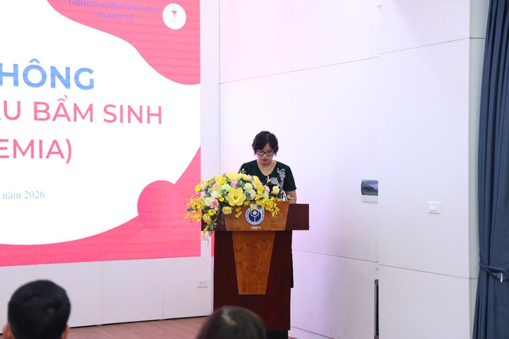TRẠM Y TẾ PHƯỜNG VĨNH TUY CHUNG TAY NÂNG CAO NHẬN THỨC PHÒNG, CHỐNG BỆNH THALASSEMIA VÀ SỐT XUẤT HUYẾT- Ảnh 2.