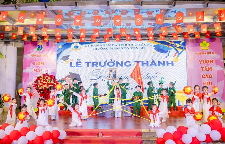 Sự kiện tháng 5 của trường Mầm non Yên Sở “Lễ trưởng thành và trao giấy chứng nhận tốt nghiệp cho các con học sinh niên khoá 2023-2026”.- Ảnh 2.