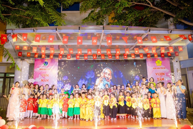 Sự kiện tháng 5 của trường Mầm non Yên Sở “Lễ trưởng thành và trao giấy chứng nhận tốt nghiệp cho các con học sinh niên khoá 2023-2026”.- Ảnh 12.