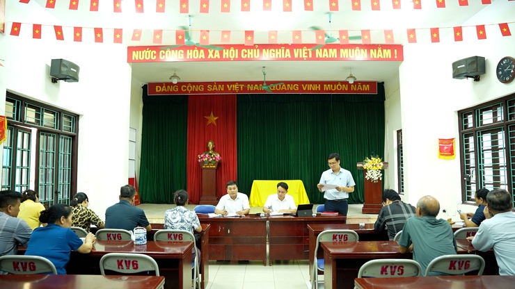 Ban Văn hóa – Xã hội HĐND xã Dương Hòa tổ chức giám sát việc triển khai Nghị quyết 57 trên địa bàn xã Dương Hòa- Ảnh 1.