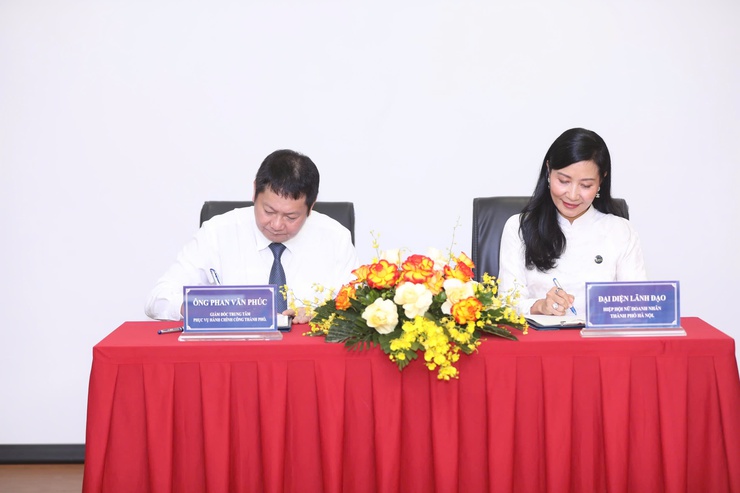 Trung tâm Phục vụ hành chính công thành phố Hà Nội ký kết hợp tác với các Hội, Hiệp hội doanh nghiệp: Đồng hành cùng doanh nghiệp, xây dựng nền hành chính phục vụ- Ảnh 5.