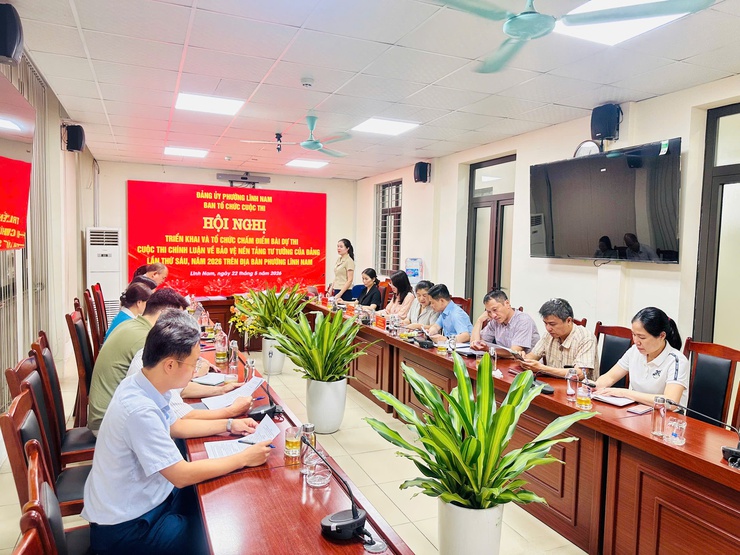 ĐẢNG ỦY PHƯỜNG LĨNH NAM TRIỂN KHAI HIỆU QUẢ CUỘC THI CHÍNH LUẬN VỀ BẢO VỆ NỀN TẢNG TƯ TƯỞNG CỦA ĐẢNG NĂM 2026- Ảnh 3.