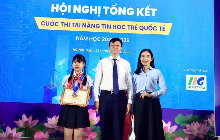 Lan tỏa đam mê công nghệ – khơi dậy tư duy sáng tạo: trường tiểu học Tòng Bạt rạng danh tại lễ tổng kết cuộc thi tài năng tin học trẻ quốc tế- Ảnh 1.