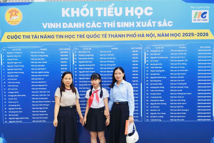 Lan tỏa đam mê công nghệ – khơi dậy tư duy sáng tạo: trường tiểu học Tòng Bạt rạng danh tại lễ tổng kết cuộc thi tài năng tin học trẻ quốc tế- Ảnh 2.