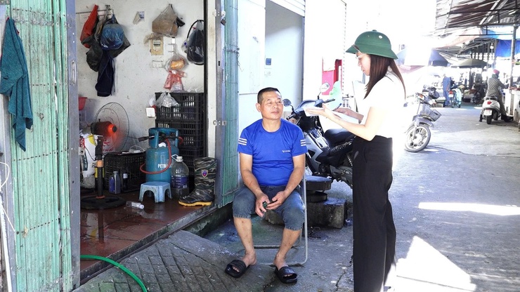 Xã Bình Minh kiểm tra điều kiện hoạt động tại các chợ và điểm kinh doanh tự phát- Ảnh 2.