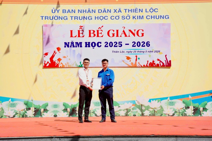 Trường THCS Kim Chung tổ chức Lễ bế giảng năm học 2025 – 2026- Ảnh 20.