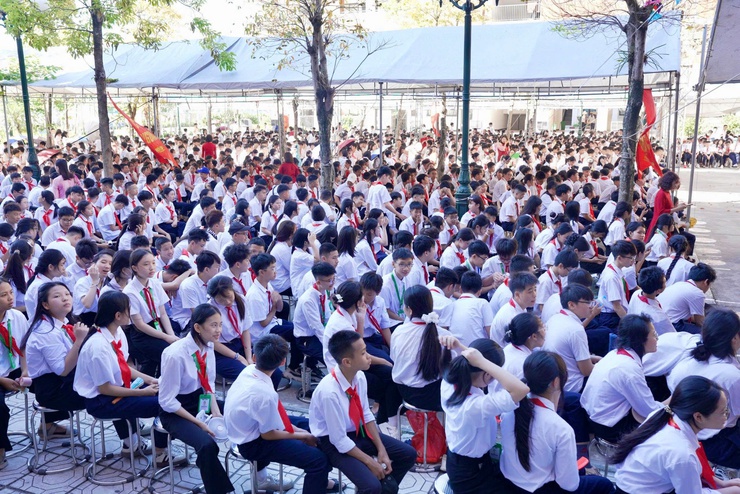 Trường THCS Kim Chung tổ chức Lễ bế giảng năm học 2025 – 2026- Ảnh 6.