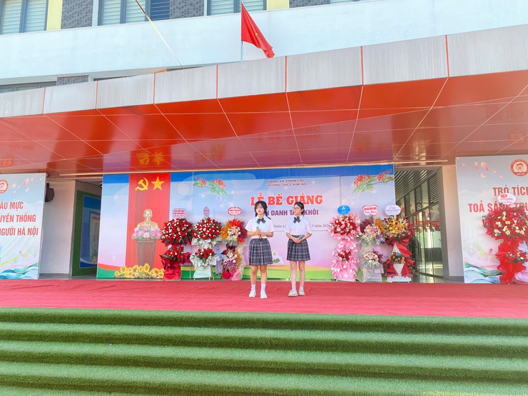 Trường THCS Kim Nỗ tổ chức Lễ bế giảng năm học 2025 – 2026- Ảnh 1.