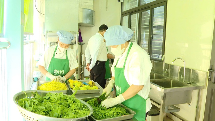 Ban Văn hóa - Xã hội HĐND xã Thanh Trì giám sát công tác bảo đảm vệ sinh an toàn thực phẩm tại bếp ăn bán trú Trường Mầm non Tứ Hiệp- Ảnh 8.