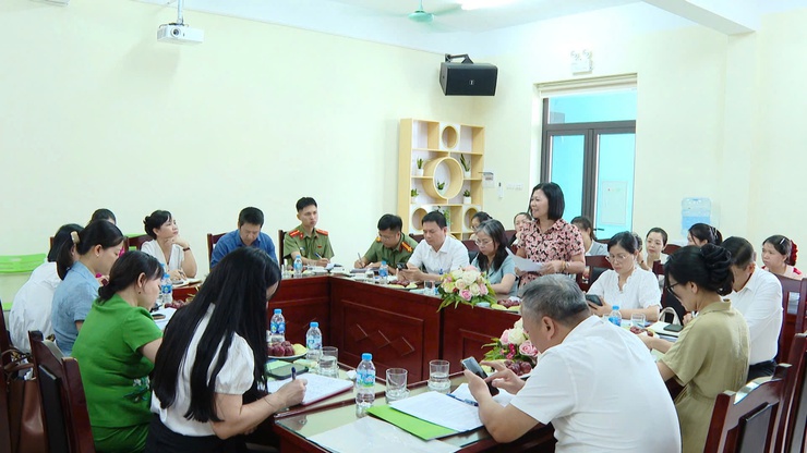 Ban Văn hóa - Xã hội HĐND xã Thanh Trì giám sát công tác bảo đảm vệ sinh an toàn thực phẩm tại bếp ăn bán trú Trường Mầm non Tứ Hiệp- Ảnh 5.