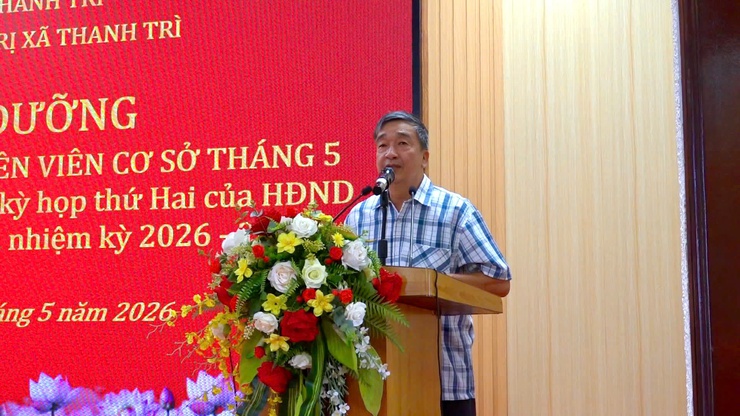 Thanh Trì tổ chức bồi dưỡng báo cáo viên, tuyên truyền viên cơ sở tháng 5-2026- Ảnh 3.