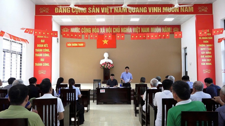 HỘI NGHỊ PHỔ BIẾN CÔNG TÁC THU HỒI ĐẤT THỰC HIỆN CÁC DỰ ÁN GIAO THÔNG TRỌNG ĐIỂM- Ảnh 1.