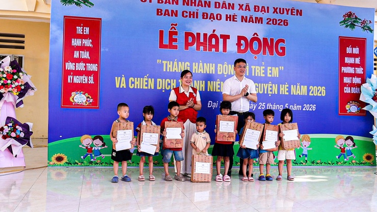 Đại Xuyên phát động Chiến dịch hè và Tháng hành động vì trẻ em năm 2026- Ảnh 8.