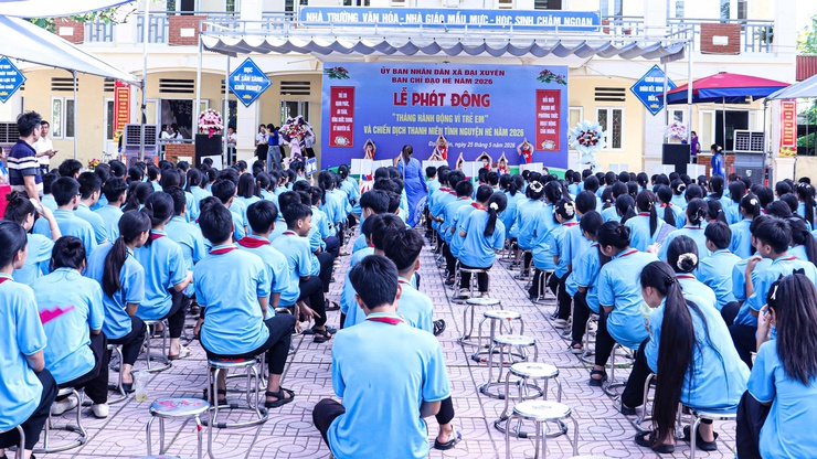 Đại Xuyên phát động Chiến dịch hè và Tháng hành động vì trẻ em năm 2026- Ảnh 1.
