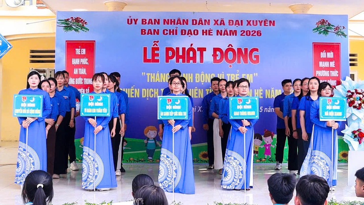 Đại Xuyên phát động Chiến dịch hè và Tháng hành động vì trẻ em năm 2026- Ảnh 7.