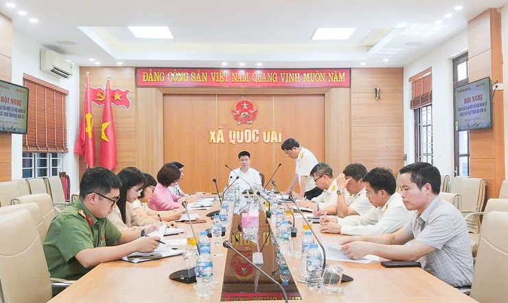 Hội nghị làm việc với Thuế cơ sở 22 về một số nội dung công tác thuế trên địa bàn- Ảnh 1.