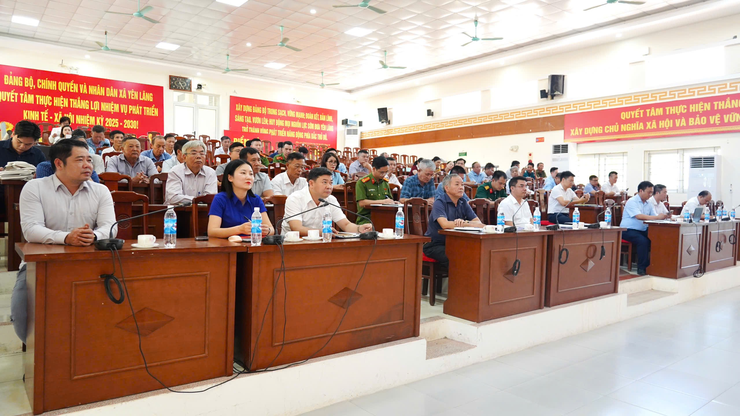 Yên Lãng tổng kết công tác phòng chống thiên tai, sơ kết sản xuất vụ Xuân và triển khai nhiệm vụ năm 2026- Ảnh 1.