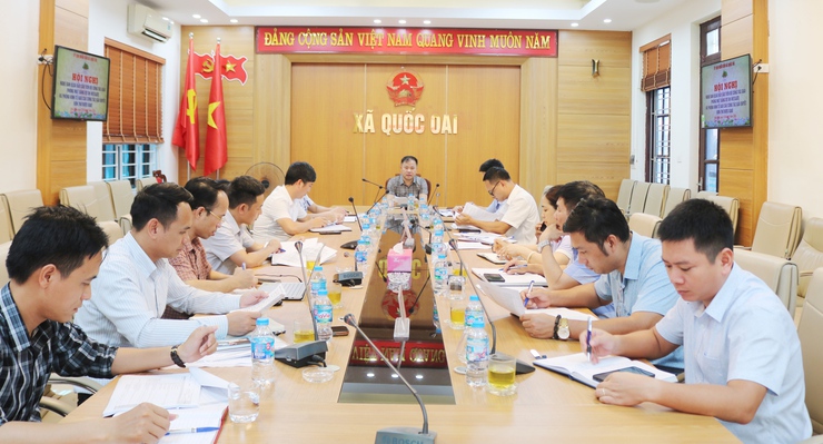 QUỐC OAI QUYẾT LIỆT THÁO GỠ VƯỚNG MẮC, ĐẨY NHANH GIẢI PHÓNG MẶT BẰNG DỰ ÁN KHU ĐÔ THỊ VÀ DỊCH VỤ PHÍA TÂY QUỐC OAI (HANOI WESTGATE)- Ảnh 1.