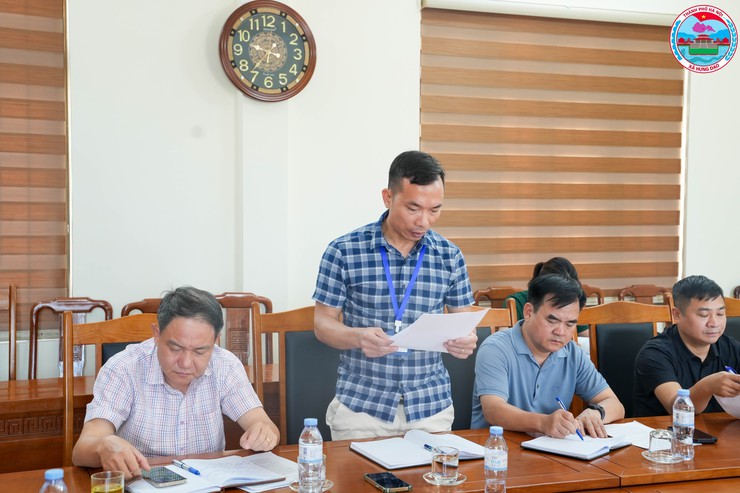 ĐOÀN KIỂM TRA THÀNH PHỐ HÀ NỘI LÀM VIỆC VỚI XÃ HƯNG ĐẠO VỀ CÔNG TÁC QUẢN LÝ HOẠT ĐỘNG CHĂN NUÔI, THÚ Y VÀ AN TOÀN THỰC PHẨM- Ảnh 2.