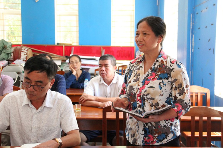Đoàn khảo sát Ban Kinh tế - Ngân sách HĐND xã Hòa Lạc đã triển khai khảo sát tình hình phát triển kinh tế - xã hội tại các thôn- Ảnh 9.
