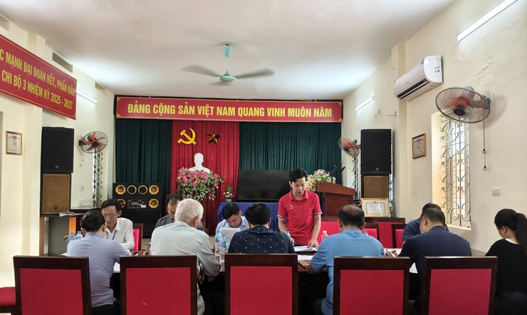 Đoàn khảo sát Ban Kinh tế - Ngân sách HĐND xã Hòa Lạc đã triển khai khảo sát tình hình phát triển kinh tế - xã hội tại các thôn- Ảnh 4.