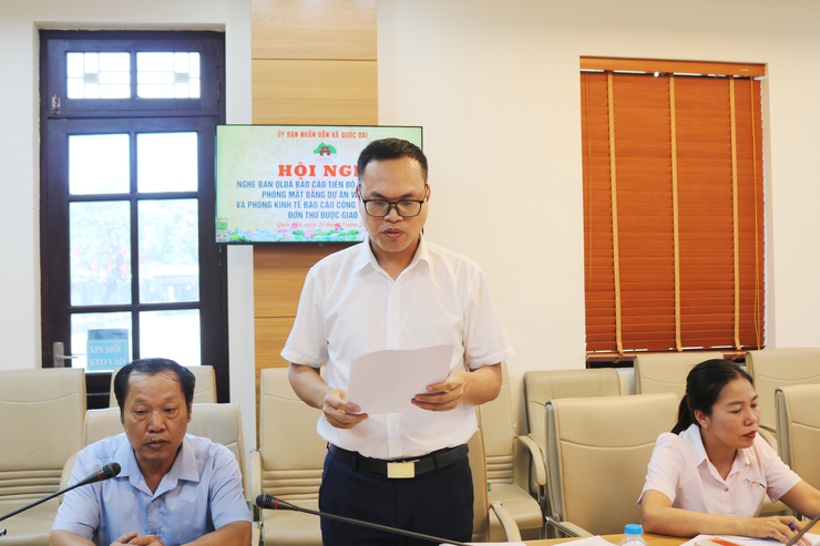QUỐC OAI QUYẾT LIỆT THÁO GỠ VƯỚNG MẮC, ĐẨY NHANH GIẢI PHÓNG MẶT BẰNG DỰ ÁN KHU ĐÔ THỊ VÀ DỊCH VỤ PHÍA TÂY QUỐC OAI (HANOI WESTGATE)- Ảnh 3.