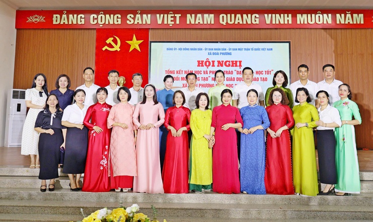 Xã Đoài Phương tuyên dương, khen thưởng các tập thể, cá nhân tiêu biểu trong phong trào thi đua “Dạy tốt - Học tốt”, “Đổi mới sáng tạo, nâng cao chất lượng giáo dục, đào tạo”  - Ảnh 13.