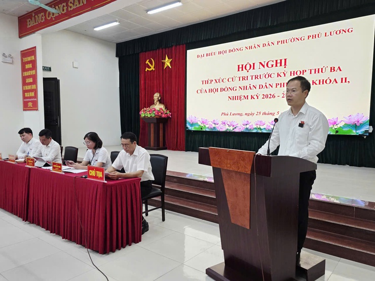 Đại biểu Tổ 3 và Tổ 5 HĐND Phường Phú Lương khóa II lắng nghe và tiếp thu nhiều ý kiến chính đáng của cử tri trước kỳ họp giữa năm 2026- Ảnh 1.