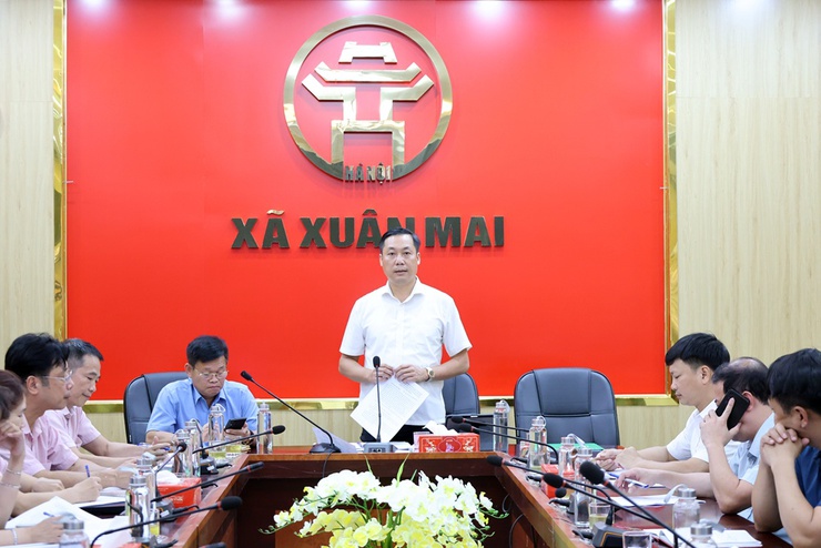 Xuân Mai: công bố Quyết định thành lập Ban đại diện Hội đồng quản trị ngân hàng Chính sách xã hội xã- Ảnh 5.