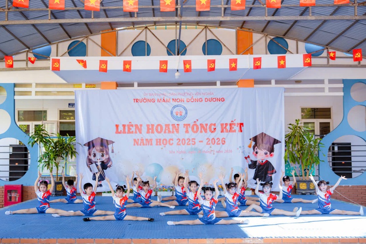 Trường Mầm non Đồng Dương tổng kết năm học 2025 – 2026 với nhiều kết quả nổi bật- Ảnh 1.