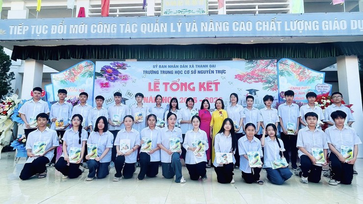 TỔNG KẾT NĂM HỌC 2025 – 2026 TRƯỜNG THCS NGUYỄN TRỰC- Ảnh 3.