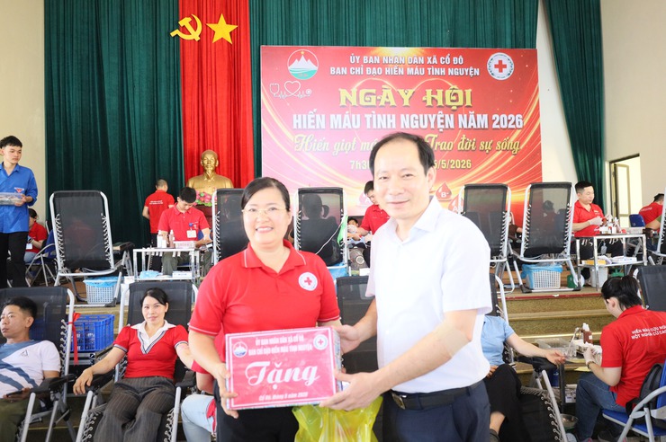 XÃ CỔ ĐÔ THU ĐƯỢC 397 ĐƠN VỊ MÁU AN TOÀN TẠI NGÀY HỘI HIẾN MÁU TÌNH NGUYỆN NĂM 2026- Ảnh 6.