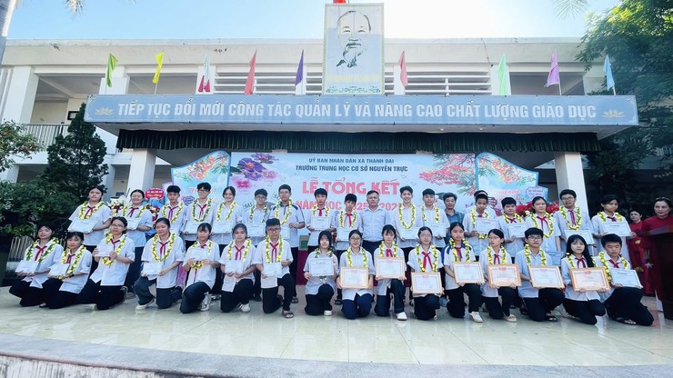 TỔNG KẾT NĂM HỌC 2025 – 2026 TRƯỜNG THCS NGUYỄN TRỰC- Ảnh 4.