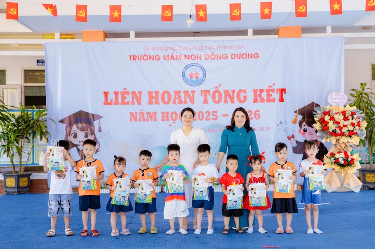 Trường Mầm non Đồng Dương tổng kết năm học 2025 – 2026 với nhiều kết quả nổi bật- Ảnh 5.