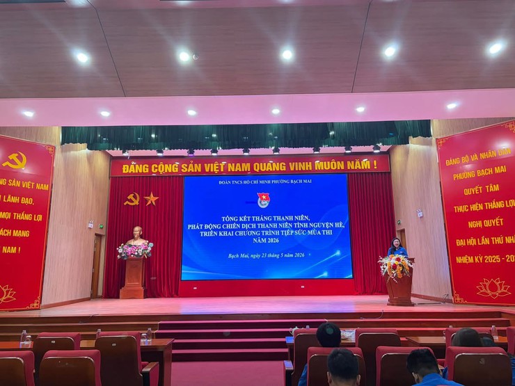 Phường Bạch Mai: 🌟 KHỞI ĐỘNG MÙA HÈ TÌNH NGUYỆN 2026 CÙNG TUỔI TRẺ PHƯỜNG BẠCH MAI 🌟- Ảnh 4.